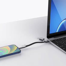 Load image into Gallery viewer, 6 in 1 Multi Fast Charging Cable Keychain PD for Apple iPhone Lightning 27W Andriod TYPE-C 60W QC 18W Fast Charging Data Cable