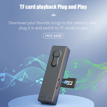 Load image into Gallery viewer, Mini Radio Portable Bluetooth Fm Radio Bluetooth Headset Bluetooth Receiver Supports Reading Tf Card