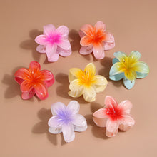 Load image into Gallery viewer, Fashionable Women Beach Vacation Egg Flower Hair Clip Bohemia Flower Claw Female Girls Hair Accessories
