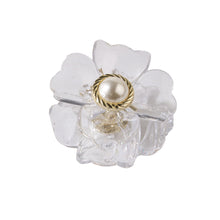 Load image into Gallery viewer, Elegant Retro Flowers Pearl Hair Clip Clamp Fashion Ponytail Crab Claw Woman Girl Hair Accessories
