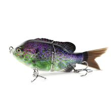 Load image into Gallery viewer, 1PC 15CM/57G Multisection Lure Bionic Bait ABS Floating Topwater Baits With Hairtail Sea Fishing Float Bait