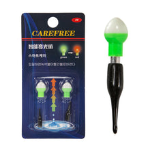 Load image into Gallery viewer, 2PCS 3D Gravity Sensing Night Fishing Drift Taillight Bite Color-Changing Led Light Fishing Float Deep Sea Fishing Accessories