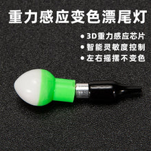 Load image into Gallery viewer, 2PCS 3D Gravity Sensing Night Fishing Drift Taillight Bite Color-Changing Led Light Fishing Float Deep Sea Fishing Accessories