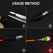 Load image into Gallery viewer, 2PCS 3D Gravity Sensing Night Fishing Drift Taillight Bite Color-Changing Led Light Fishing Float Deep Sea Fishing Accessories