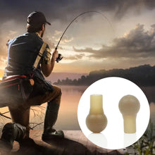 Load image into Gallery viewer, 20PCS Round Cap Bushing Large Wire Group Anti-Entanglement Bushing Anti-Collision Bean CARP Fishing Group European Fishing Group Small Accessories