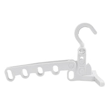 Load image into Gallery viewer, 1Pc Five-holes Folding Clothes Hanger Portable Travel Hotel Dry Hanger Multi-functional Clothes Hanger Clothes Organizer Save Space