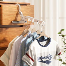 Load image into Gallery viewer, 1Pc Five-holes Folding Clothes Hanger Portable Travel Hotel Dry Hanger Multi-functional Clothes Hanger Clothes Organizer Save Space