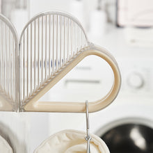 Load image into Gallery viewer, 1Pc Hanger Organizer Love Shaped Shelf Wall Clothes Hanging Tools Waterproof For Adult Child Hanger Household Wardrobe Storage Space