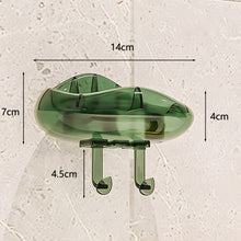 Load image into Gallery viewer, 1Pc Cloud Shape Hook Strong Viscose Kitchen Wall Hanging Sticky Soap Storage Box Drain Towel Rack Bathroom Accessories