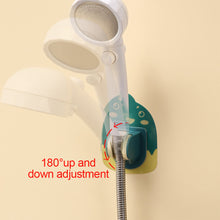 Load image into Gallery viewer, 1Pc Wall Mounted Adhesive Adjustable Sprinkler Shower Hose Head Holder Stand Bracket Base for Bathroom