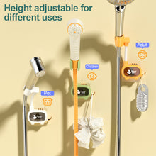 Load image into Gallery viewer, 1Pc Small Dinosaur Shower Stand Bathroom Shower Stand Perforation-Free Universal Adjustable Shower Head Holder Shower Stand