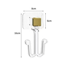Load image into Gallery viewer, 1Pc Bathroom Slipper Rack Slipper Hook Draining Rack Wall Mounted Hanging Hanger Wall Storage Shoe Rack