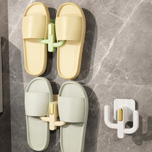 Load image into Gallery viewer, 1Pc Bathroom Slipper Rack Slipper Hook Draining Rack Wall Mounted Hanging Hanger Wall Storage Shoe Rack