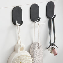 Load image into Gallery viewer, 5Pcs Carbon Steel Wall Mounted Hooks Towel Hook Rustproof Hook Hanger Coat Rack Clothes Hook Bedroom Kitchen Bathroom Accessories