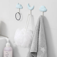 Load image into Gallery viewer, 3Pcs/Set Creative Cloud Series Wall Mounted Hooks Towel Hook Rustproof Hook Hanger Coat Rack Clothes Hook Bedroom Kitchen Bathroom Accessories