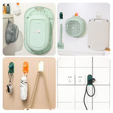 Load image into Gallery viewer, 1Pc Magic Hook Seamless Bathroom Wall-Mounted Bathroom Tile Washbasin Hook Strong Suction Bathtub Hook