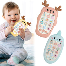 Load image into Gallery viewer, Baby Phone Toy Music Sound Telephone Sleeping Toys With Teether Simulation Phone Kids Infant Early Educational Toy Kids Gifts