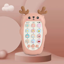 Load image into Gallery viewer, Baby Phone Toy Music Sound Telephone Sleeping Toys With Teether Simulation Phone Kids Infant Early Educational Toy Kids Gifts