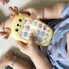 Load image into Gallery viewer, Baby Phone Toy Music Sound Telephone Sleeping Toys With Teether Simulation Phone Kids Infant Early Educational Toy Kids Gifts