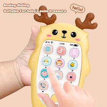 Load image into Gallery viewer, Baby Phone Toy Music Sound Telephone Sleeping Toys With Teether Simulation Phone Kids Infant Early Educational Toy Kids Gifts