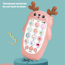 Load image into Gallery viewer, Baby Phone Toy Music Sound Telephone Sleeping Toys With Teether Simulation Phone Kids Infant Early Educational Toy Kids Gifts