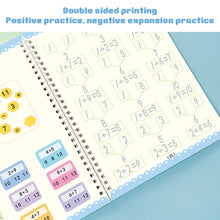 Load image into Gallery viewer, Reusable English Groove Magic Copybook Drawing Toys for Children Montessori Pen Control Training Writing Learning Educational Toy