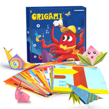 Load image into Gallery viewer, Baby Craft Toys Cartoon Animal Origami Paper Cutting Book Kids Paper Cut Puzzle Early Learning Educational Toys Gifts