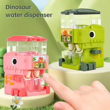 Load image into Gallery viewer, Mini Children Dinosaur Water Dispenser Toy Simulation Kitchen Toys Cold Water Juice Fountain Toy Drinking Fountain Pretend Play Toys