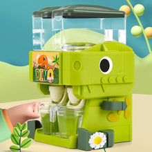 Load image into Gallery viewer, Mini Children Dinosaur Water Dispenser Toy Simulation Kitchen Toys Cold Water Juice Fountain Toy Drinking Fountain Pretend Play Toys