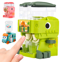 Load image into Gallery viewer, Mini Children Dinosaur Water Dispenser Toy Simulation Kitchen Toys Cold Water Juice Fountain Toy Drinking Fountain Pretend Play Toys