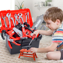 Load image into Gallery viewer, Children's Toolbox Set Simulation Repair Tools Electric Drill Screwdriver Tool Kit Pretend Play Toy Plastic Toy