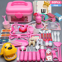 Load image into Gallery viewer, Boys and Girls Simulated Nurse Stethoscope Injection Home Medical Toolbox Kids Doctor Playset Pretend Play Role-playing Games