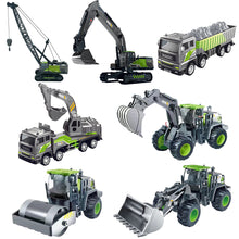 Load image into Gallery viewer, 1:55 Construction Engineering Crane Vehicles Set Toy Alloy Excavator Diecasts Hand Hook Machine Model for Toddlers Kids Boys