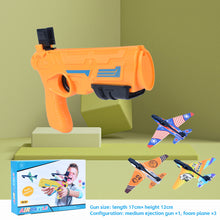 Load image into Gallery viewer, Airplane Launcher Toy Aircraft Gun Launcher Boys Toys Bubble Catapult Parent-child Games Children Outdoor Sports Toy