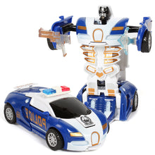 Load image into Gallery viewer, Boys Deformation Vehicle Toys Transform CarRobot Model Push and Go Car Vehicle Toy Race Inertia Car Toy Christmas Gift