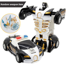 Load image into Gallery viewer, Boys Deformation Vehicle Toys Transform CarRobot Model Push and Go Car Vehicle Toy Race Inertia Car Toy Christmas Gift