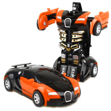 Load image into Gallery viewer, Boys Deformation Vehicle Toys Transform CarRobot Model Push and Go Car Vehicle Toy Race Inertia Car Toy Christmas Gift