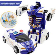 Load image into Gallery viewer, Boys Deformation Vehicle Toys Transform CarRobot Model Push and Go Car Vehicle Toy Race Inertia Car Toy Christmas Gift