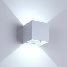 Load image into Gallery viewer, Nordic RGB LED Wall Light Dimmable Square Up Down Lamps APP Control For Bedside Bedroom Sconce Living Room Home Decoration