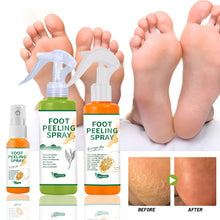 Load image into Gallery viewer, Foot Exfoliation Spray Remove Calluses Dead Skin Moisturizing Nourishing Foot Skin Green Tea Citrus Flavor Foot Care Spray