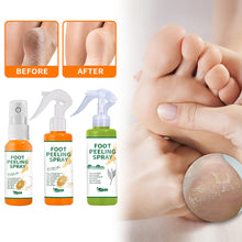 Load image into Gallery viewer, Foot Exfoliation Spray Remove Calluses Dead Skin Moisturizing Nourishing Foot Skin Green Tea Citrus Flavor Foot Care Spray