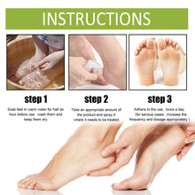 Load image into Gallery viewer, Foot Exfoliation Spray Remove Calluses Dead Skin Moisturizing Nourishing Foot Skin Green Tea Citrus Flavor Foot Care Spray