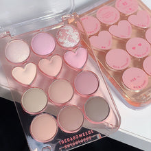 Load image into Gallery viewer, 12 Colors Eyeshadow Palette Matte Pearlescent Portable Daily Eyeshadow Palette Long-lasting Makeup Beauty Cosmetics