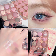 Load image into Gallery viewer, 12 Colors Eyeshadow Palette Matte Pearlescent Portable Daily Eyeshadow Palette Long-lasting Makeup Beauty Cosmetics