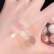 Load image into Gallery viewer, 12 Colors Eyeshadow Palette Matte Pearlescent Portable Daily Eyeshadow Palette Long-lasting Makeup Beauty Cosmetics