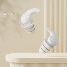 Load image into Gallery viewer, Silicone Anti-Noise Earplugs Soft Reusable Washable Soundproof Sleeping Earplugs Outdoor Travel Noise Reduction Earplugs
