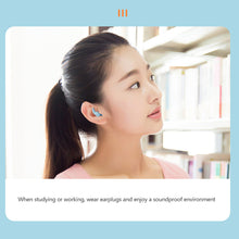 Load image into Gallery viewer, Silicone Anti-Noise Earplugs Soft Reusable Washable Soundproof Sleeping Earplugs Outdoor Travel Noise Reduction Earplugs