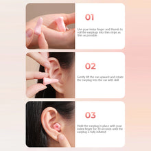 Load image into Gallery viewer, Soft Rebound PU Sponge Anti-Noise Mute Earplugs Reusable Sound Insulation Noise Reduction Sleeping Earplugs