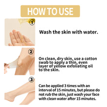 Load image into Gallery viewer, Whitening Exfoliating Oil Deep Cleansing Exfoliating Dead Skin Fading Spots Brightening Complexion Skin Care Oil
