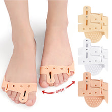 Load image into Gallery viewer, Magnetic Toe Splitter Thumb Valgus Corrector Foot Shock Absorption Breathable Forefoot Cushion Soft Anti-wear Orthosis Foot Care